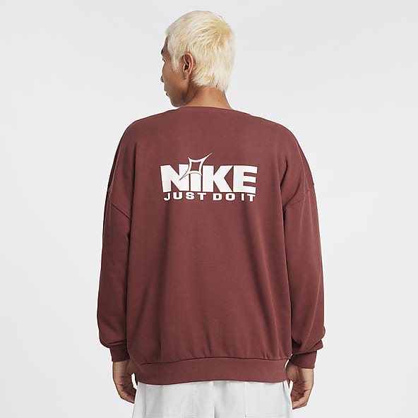 Maroon nike crewneck cheap